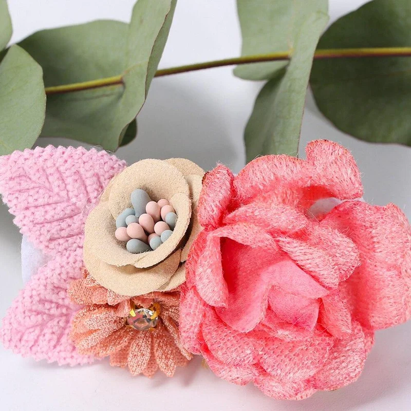 Mode künstliche Blume Haarspangen für Frauen Mädchen Hochzeitsfeier Haarspangen handgefertigte Haarschmuck