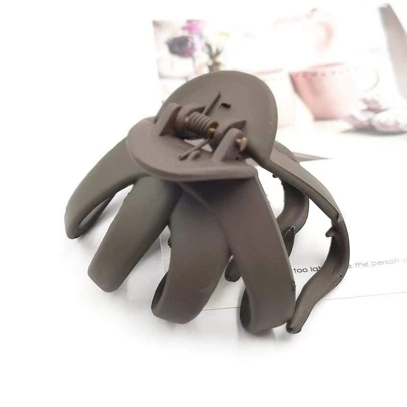 Mattierte bunte Haarnadeln Bonbon Farbe Haarspange Glänzende Krabben Haar Krallen für Frauen Mädchen Haar Styling Tools Zubehör