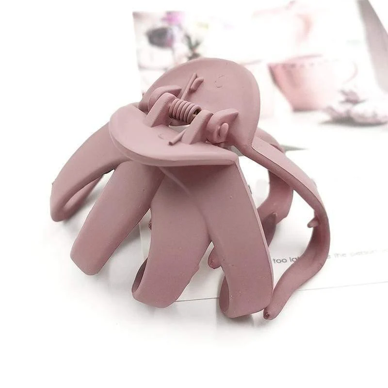 Mattierte bunte Haarnadeln Bonbon Farbe Haarspange Glänzende Krabben Haar Krallen für Frauen Mädchen Haar Styling Tools Zubehör