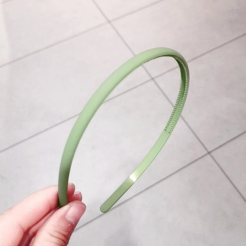 1PCs Candy Farbe Stirnband Kopf Schnalle Breiten Abschnitt Stirnband Kunststoff Zähne Haarband Hoop Frauen Mädchen Haar Zubehör headwear