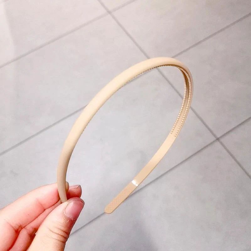 1PCs Candy Farbe Stirnband Kopf Schnalle Breiten Abschnitt Stirnband Kunststoff Zähne Haarband Hoop Frauen Mädchen Haar Zubehör headwear