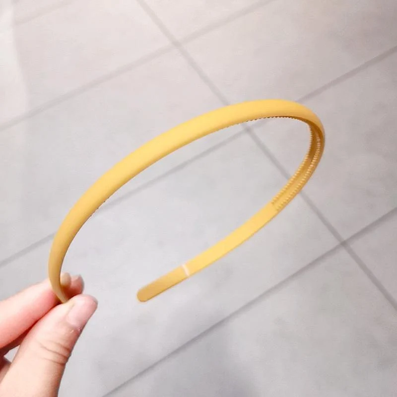 1PCs Candy Farbe Stirnband Kopf Schnalle Breiten Abschnitt Stirnband Kunststoff Zähne Haarband Hoop Frauen Mädchen Haar Zubehör headwear