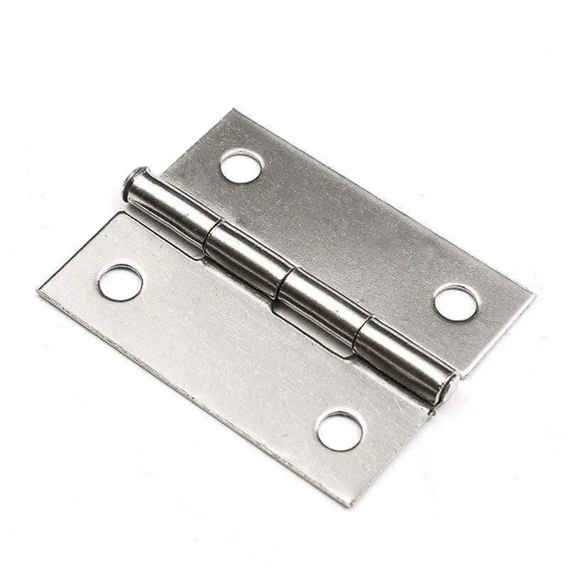 Langlebige 10-teilige Edelstahl-Stoßscharniere für Schrank- und Schubladentüren, 1.5 cm Länge, weit verbreitet für Türmöbel