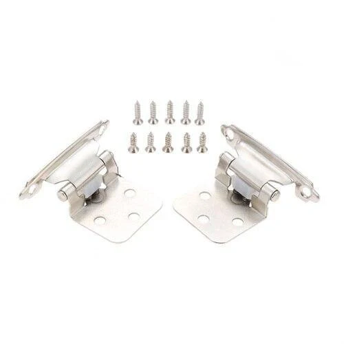 2Pcs Overlay Cabinet Scharniere Selbstschließende Schranktür Scharnier Küchenschrank Flush Scharnier Antike Möbel Hardware 71 * 38 * 35mm