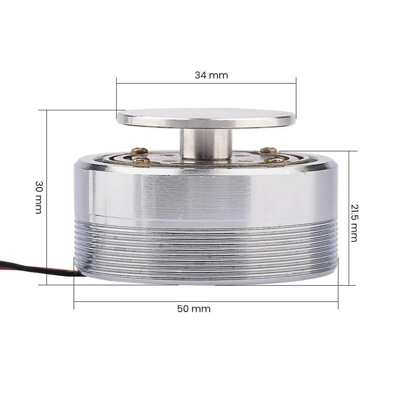 1Pc 2 Zoll Resonanz Lautsprecher Vibration Starker Bass lauter Lautsprecher Alle Frequenz Horn Lautsprecher 50mm 4 Ohm 25 W.