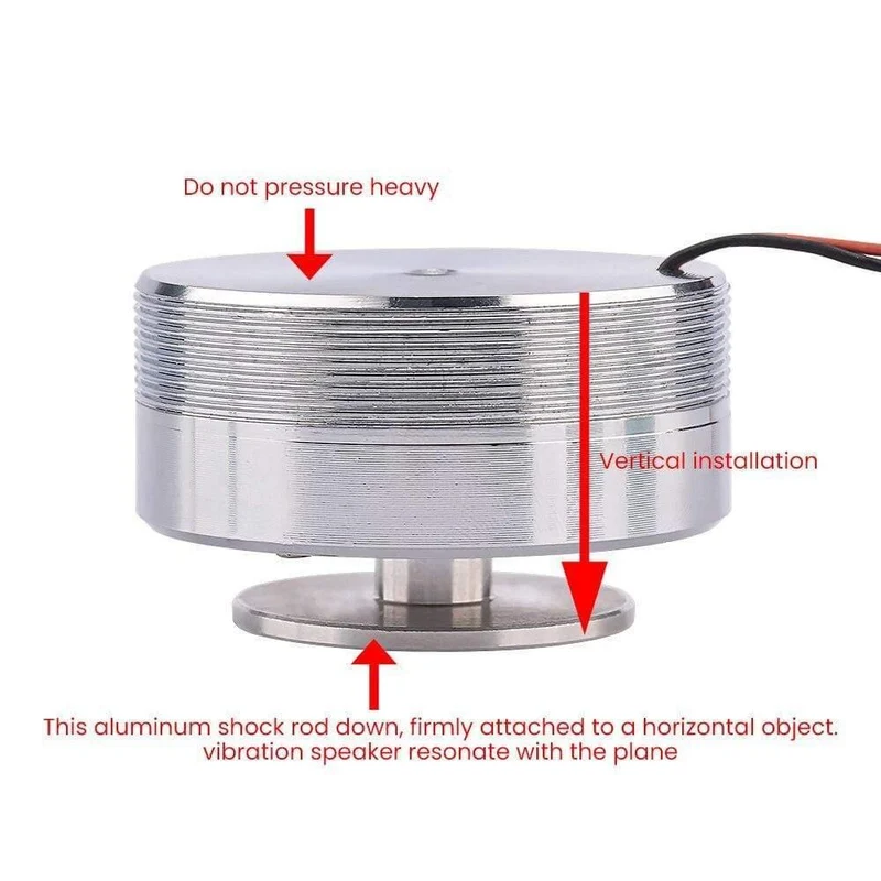 1Pc 2 Zoll Resonanz Lautsprecher Vibration Starker Bass lauter Lautsprecher Alle Frequenz Horn Lautsprecher 50mm 4 Ohm 25 W.