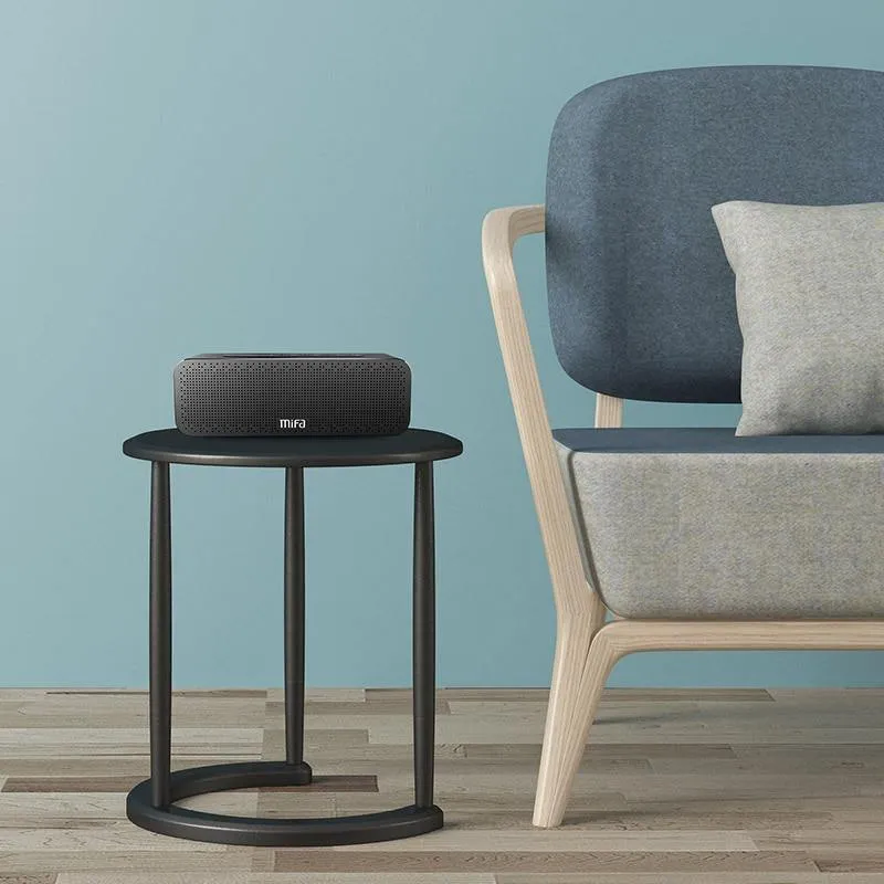MIFA Tragbarer Bluetooth-Lautsprecher, kabelloser Stereo-Sound, Boombox-Lautsprecher mit Mikrofon, unterstützt TF, AUX, TWS