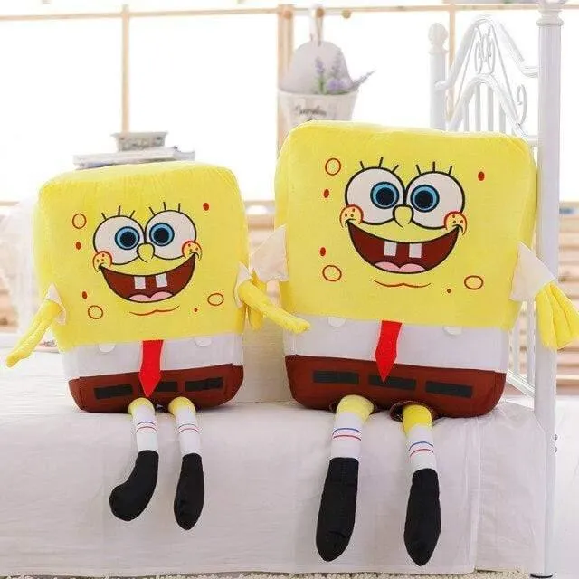 40-100 cm Riesen süßes Babyspielzeug Spongebob Patrick Star Plüschtiere Cartoon weiches Tierkissen Anime Puppe Kinder Kinder Geburtstagsgeschenk