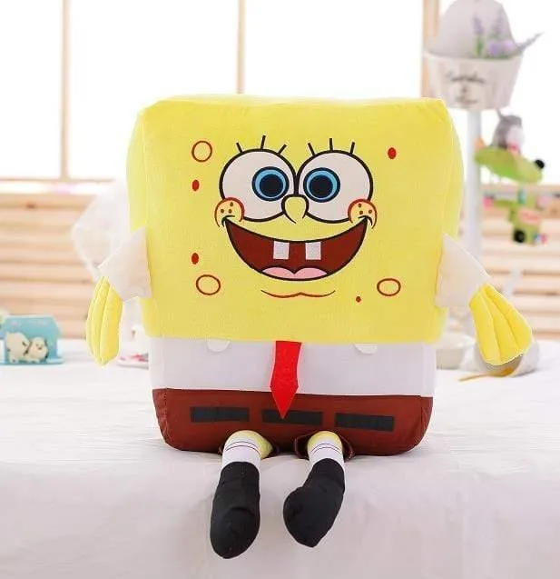 40-100 cm Riesen süßes Babyspielzeug Spongebob Patrick Star Plüschtiere Cartoon weiches Tierkissen Anime Puppe Kinder Kinder Geburtstagsgeschenk
