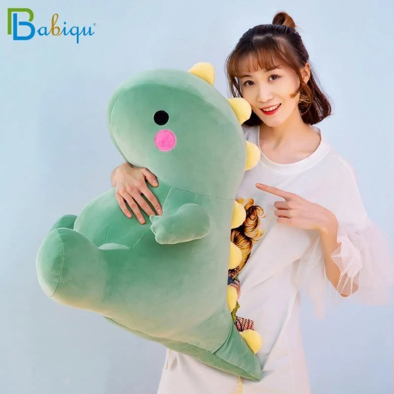 25-50 cm Super Weiche Schöne Dinosaurier Plüsch Puppe Cartoon Stofftier Dino Spielzeug Für Kinder Baby Umarmung Puppe schlaf Kissen Wohnkultur