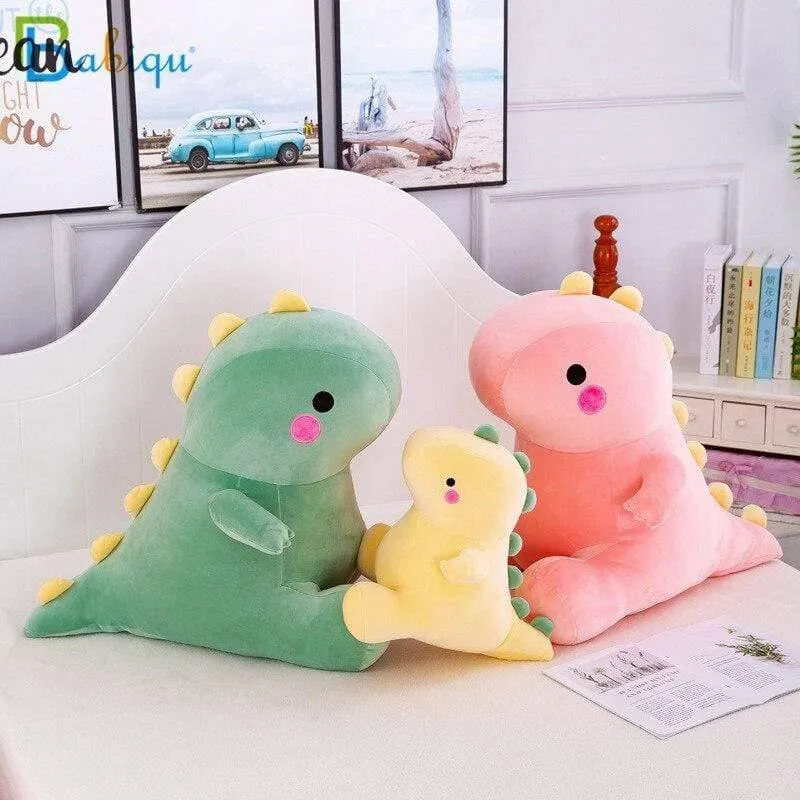 25-50 cm Super Weiche Schöne Dinosaurier Plüsch Puppe Cartoon Stofftier Dino Spielzeug Für Kinder Baby Umarmung Puppe schlaf Kissen Wohnkultur