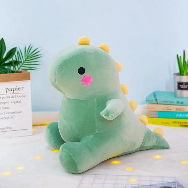 25-50 cm Super Weiche Schöne Dinosaurier Plüsch Puppe Cartoon Stofftier Dino Spielzeug Für Kinder Baby Umarmung Puppe schlaf Kissen Wohnkultur