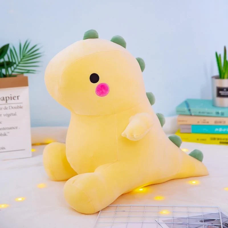 25-50 cm Super Weiche Schöne Dinosaurier Plüsch Puppe Cartoon Stofftier Dino Spielzeug Für Kinder Baby Umarmung Puppe schlaf Kissen Wohnkultur