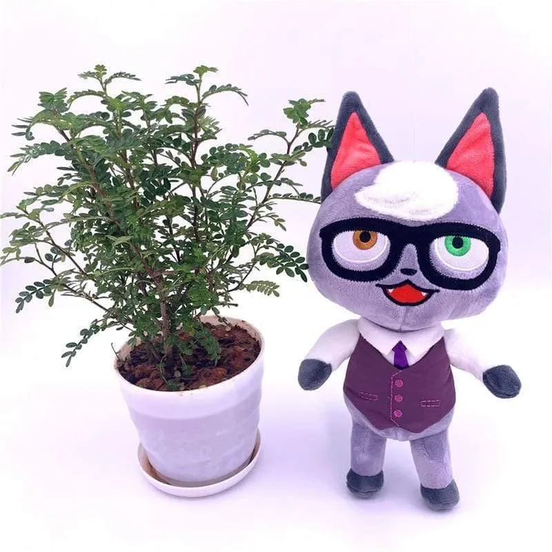 20 cm 28 cm Animal Crossing Plüschtier Cartoon Raymond Gratis Give Away 1 Stück Amiibo Card Stitches Puppe KK Isabelle Plüschtiere
