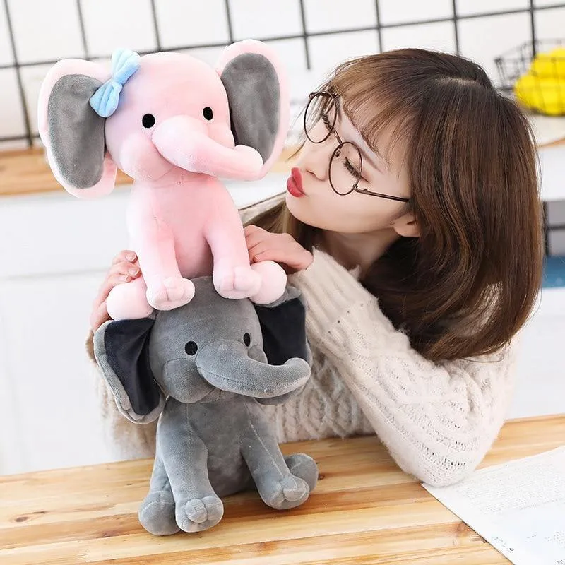 20/25 cm Elefant Plüsch Plüsch Baby Spielzeug Weichen Stoff Gefüllte Cartoon Ostern Geschenk Decor Baby Beschwichtigen Spielzeug Für kinder Kinder Geschenk