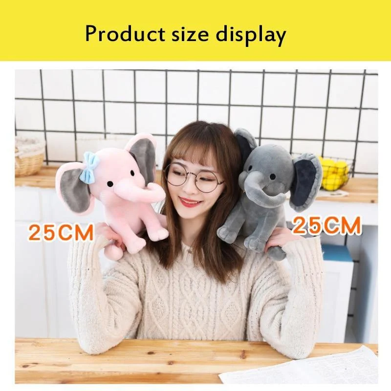 20/25 cm Elefant Plüsch Plüsch Baby Spielzeug Weichen Stoff Gefüllte Cartoon Ostern Geschenk Decor Baby Beschwichtigen Spielzeug Für kinder Kinder Geschenk