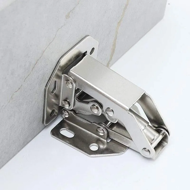 MX 90Degree3-4Inch Nicht bohren Loch Schrankscharnier Schranktür Weichschließscharnier Hydraulische Pufferscharnier Möbel Hardware
