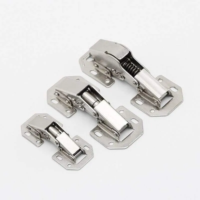 MX 90Degree3-4Inch Nicht bohren Loch Schrankscharnier Schranktür Weichschließscharnier Hydraulische Pufferscharnier Möbel Hardware