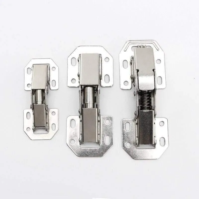 MX 90Degree3-4Inch Nicht bohren Loch Schrankscharnier Schranktür Weichschließscharnier Hydraulische Pufferscharnier Möbel Hardware