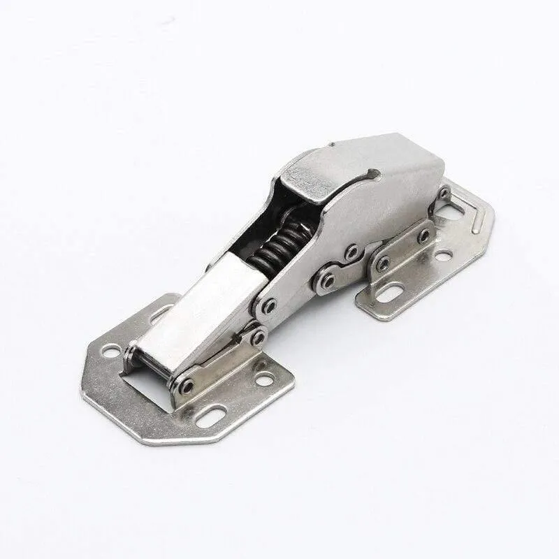 MX 90Degree3-4Inch Nicht bohren Loch Schrankscharnier Schranktür Weichschließscharnier Hydraulische Pufferscharnier Möbel Hardware