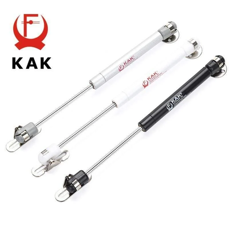 100N / 10kg Kupfer Force Cabinet Türheber Unterstützung Gasdruckfeder Hydraulische Federscharnier Küchenschrank Scharnier Möbel Hardware