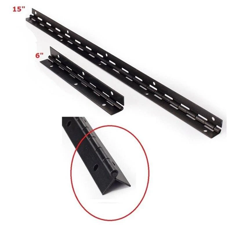 4 Teile/los 6 "15" Schwarz Kontinuierliche Scharnier Klavier