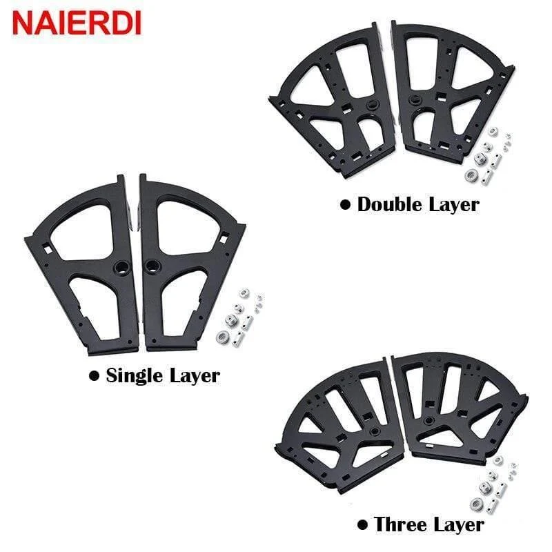 2PCS Möbel Scharniere Schuhe Schubladenschrank Scharniergestell Metallzubehör Edelstahl Faltbare selbstpassende Hardware