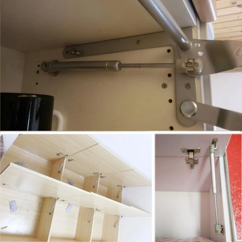 40-150N / 4-15 KG Hydraulische Scharniere Türlift Unterstützung für Küchenschrank Pneumatische Gasfeder für Holz Möbel Hardware Großhandel