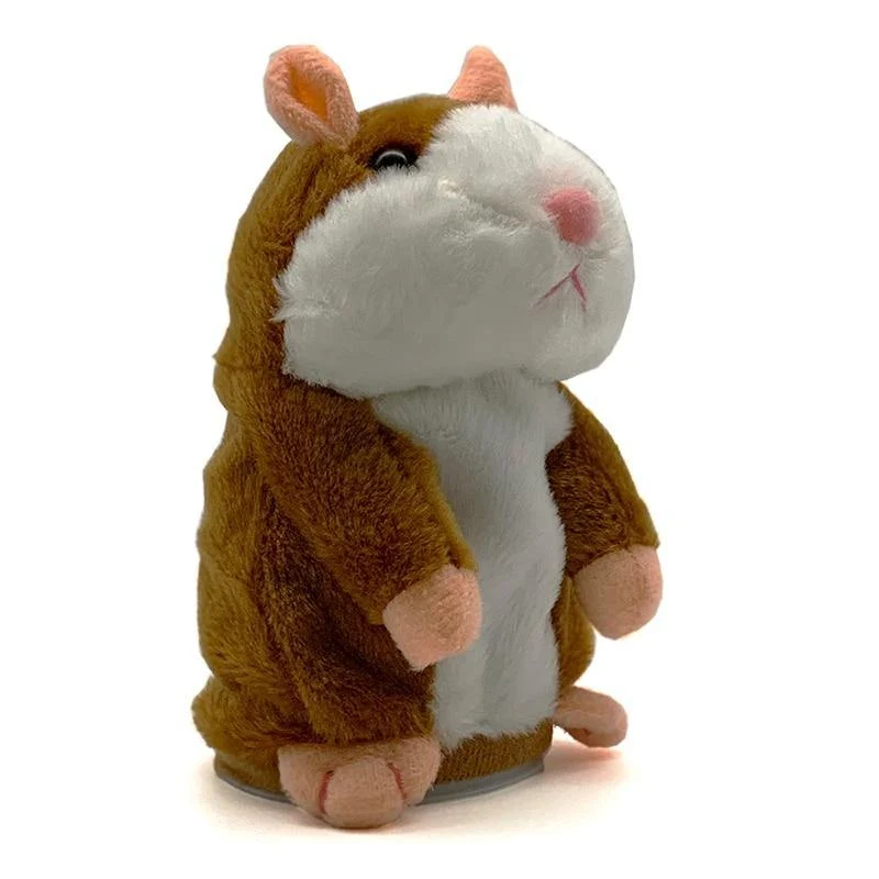15cm sprechende Hamstermaus Haustier Plüschtier Hot Cute Sprechen sprechende Schallplatte Hamster Lernspielzeug für Kinder Geschenke