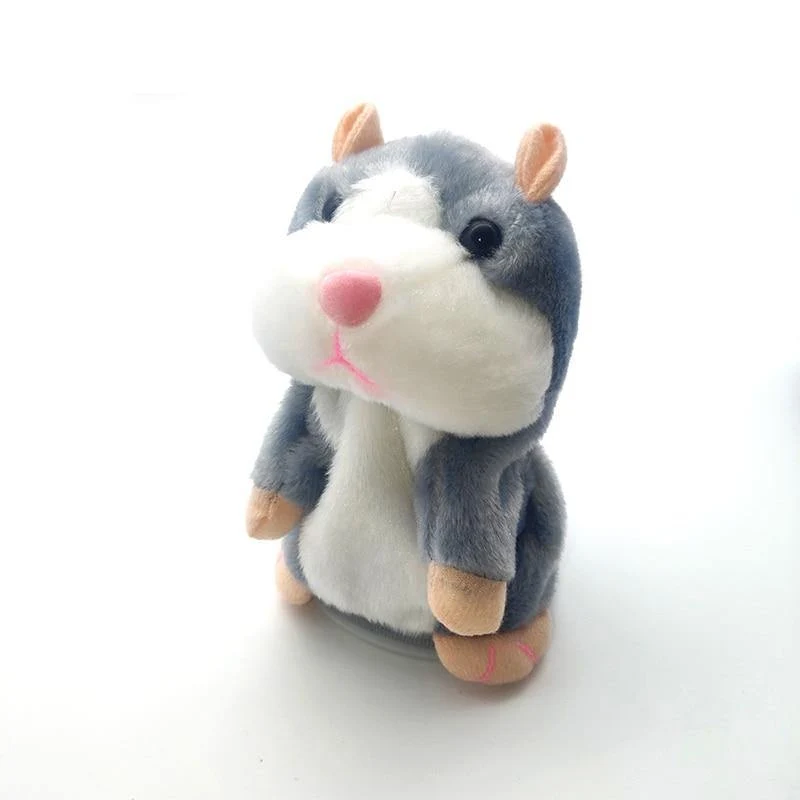 15cm sprechende Hamstermaus Haustier Plüschtier Hot Cute Sprechen sprechende Schallplatte Hamster Lernspielzeug für Kinder Geschenke