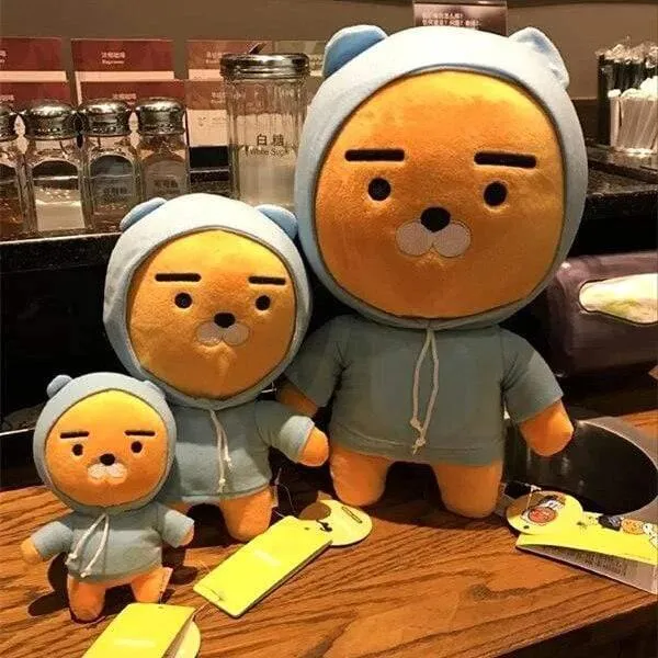 4 Style Hoodie RYAN Plüschtier Weihnachten RYAN Gefüllte Puppe Lovel Lion Plüschpuppe Kawaii Pendent Geschenk Für Freundin