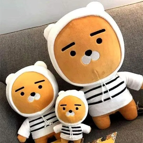 4 Style Hoodie RYAN Plüschtier Weihnachten RYAN Gefüllte Puppe Lovel Lion Plüschpuppe Kawaii Pendent Geschenk Für Freundin