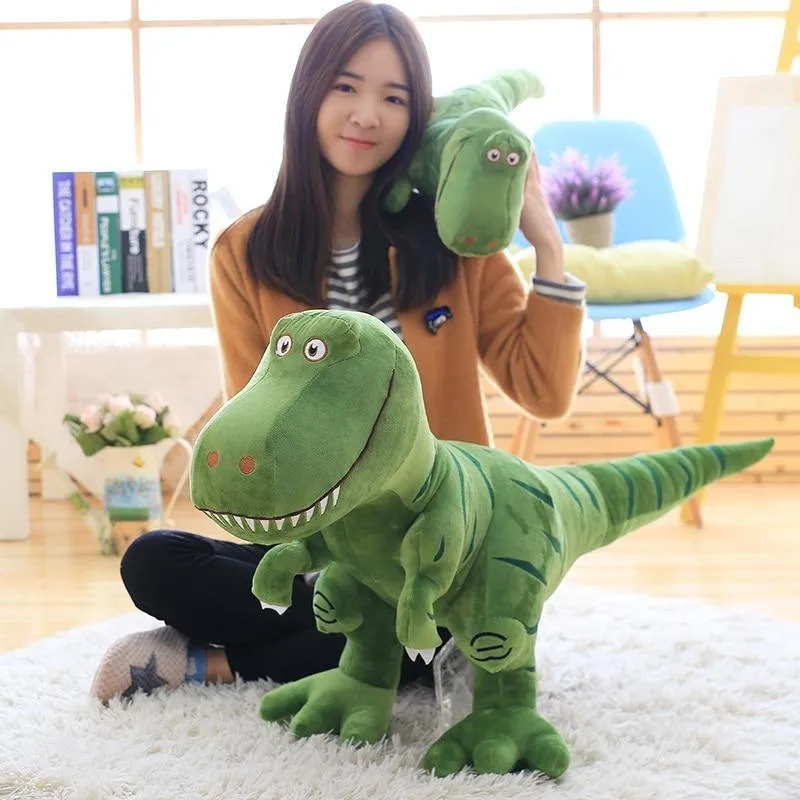 Dinosaurier Plüsch Spielzeug Hobbies Cartoon Tyrannosaurus Stofftier Puppen Für Kinder Jungen Baby Geburtstag Weihnachten Geschenk