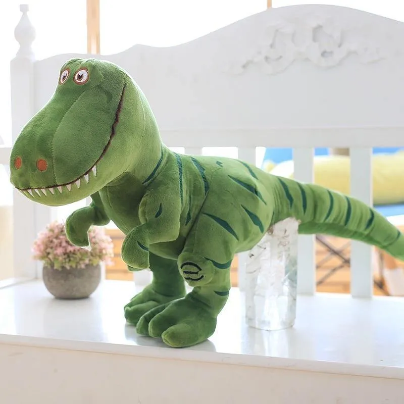 Dinosaurier Plüsch Spielzeug Hobbies Cartoon Tyrannosaurus Stofftier Puppen Für Kinder Jungen Baby Geburtstag Weihnachten Geschenk
