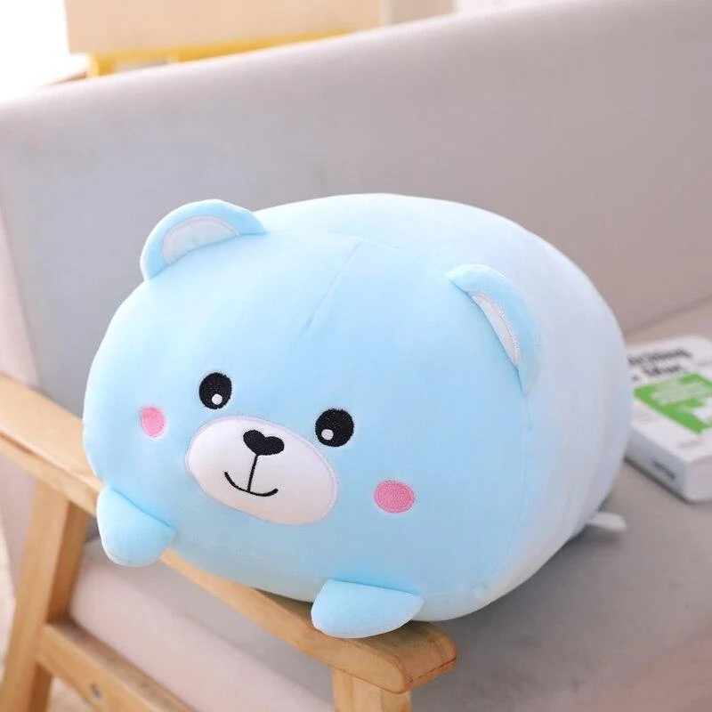 Kawaii 9 Stile Tier Katze Hirsch Hamster Elefant Plüschtier Weiche Cartoon Panda Schwein Bär Dinosaurier Gefüllte Puppe Cartoon Kissen Geschenk