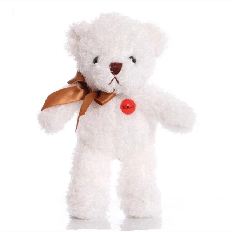 Schöne weiche Teddybär Plüschtier Kuscheltiere begleiten Spielzeug Playmate Puppe PP Baumwolle Kitds Spielzeug Weihnachten Geburtstagsgeschenke