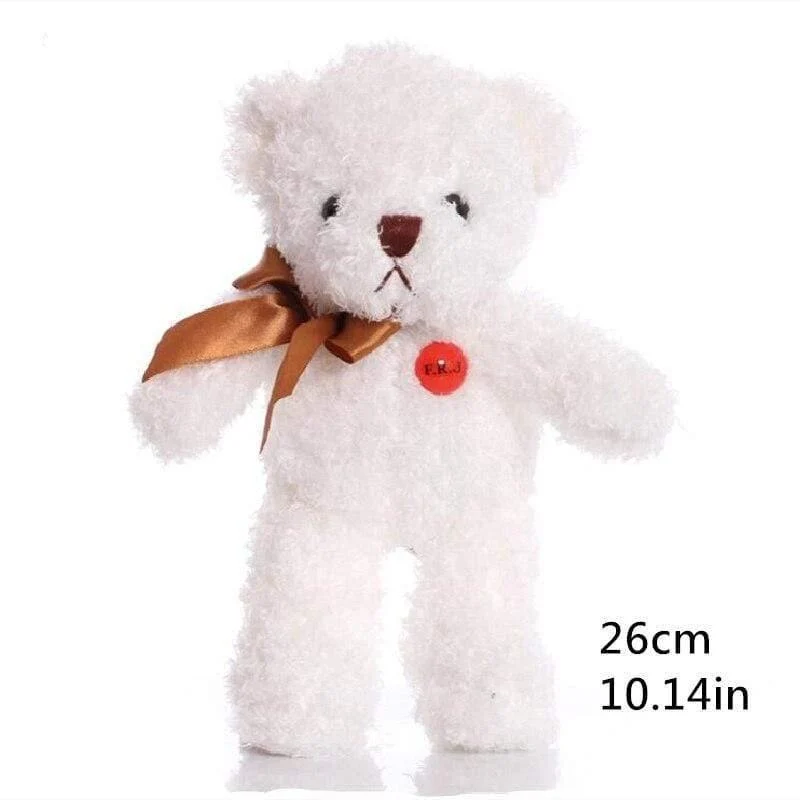 Schöne weiche Teddybär Plüschtier Kuscheltiere begleiten Spielzeug Playmate Puppe PP Baumwolle Kitds Spielzeug Weihnachten Geburtstagsgeschenke
