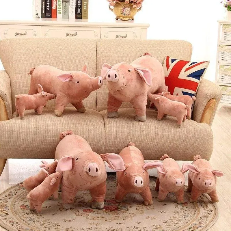 Kawaii Simulierte Sau Piggy Puppe Plüsch Spielzeug Weiche Stofftier Puppe Halten Kissen Für Mädchen Geschenk Kinder Geburtstag Brinquedos Geschenk