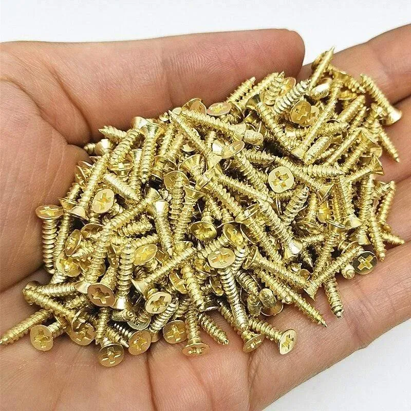 100 Stück / Packung M2 M2.5 M3 Stahl Mini Micro Small Phillips Flachkopf Kreuz Rundpfannenkopf Selbstschneidende Schrauben Holzmöbelschrauben