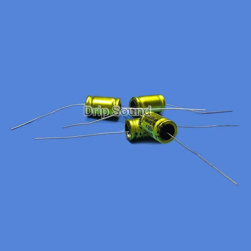 2 Stück 2.2 uF-6.8 uF 100 V Autotöner Audio-Lautsprecher Frequenzteiler Frequenzweiche Nichtpolaritäts-Elektrolytkondensator