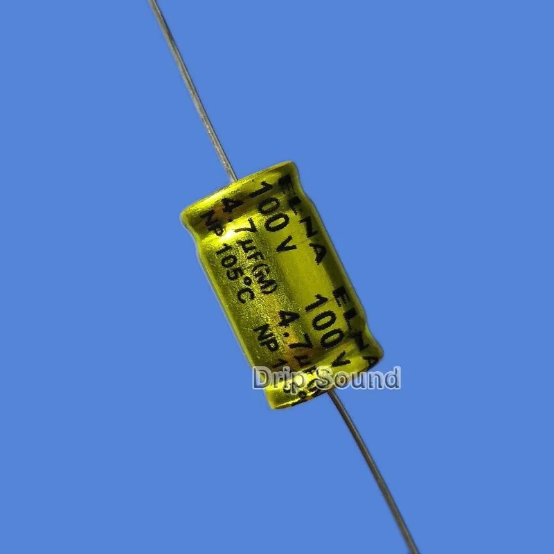 2 Stück 2.2 uF-6.8 uF 100 V Autotöner Audio-Lautsprecher Frequenzteiler Frequenzweiche Nichtpolaritäts-Elektrolytkondensator