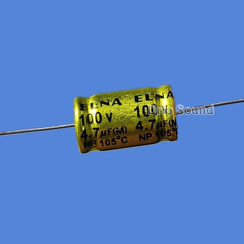 2 Stück 2.2 uF-6.8 uF 100 V Autotöner Audio-Lautsprecher Frequenzteiler Frequenzweiche Nichtpolaritäts-Elektrolytkondensator