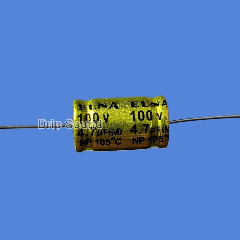 2 Stück 2.2 uF-6.8 uF 100 V Autotöner Audio-Lautsprecher Frequenzteiler Frequenzweiche Nichtpolaritäts-Elektrolytkondensator