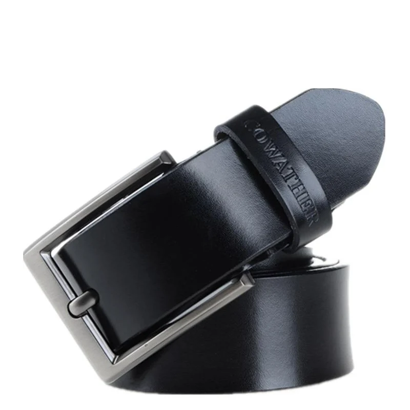 Männer Gürtel Kuh Echtes Leder Luxusband Männliche Gürtel Für Männer Neue Mode Klassische Vintage Pin Schnalle Dropshipping