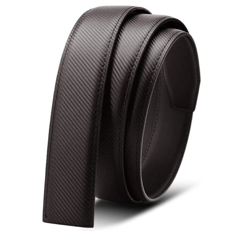 Fashion Automatic Buckle Mehrfarbiger Echtledergürtel Herren Schwarzgürtel Kuhledergürtel Für Herren 3.5 cm Breite
