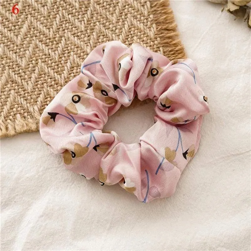 Haargummis Stretch Stirnband Fruchtdruck Erdbeer Haarseil Frauen Elastische Haarbänder Mädchen Haargummis Frauen Haarschmuck