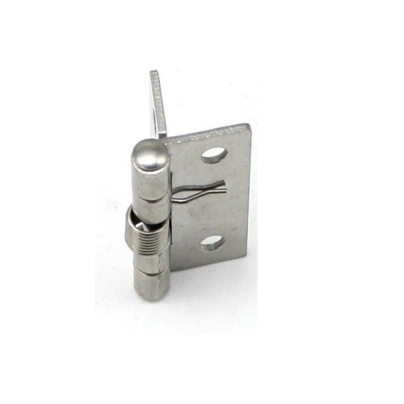 5Pcs 304 Edelstahl Federscharnier Automatische Schranktür Kleiderschrank Hardware und Möbelbeschläge Mini Micro Scharnier