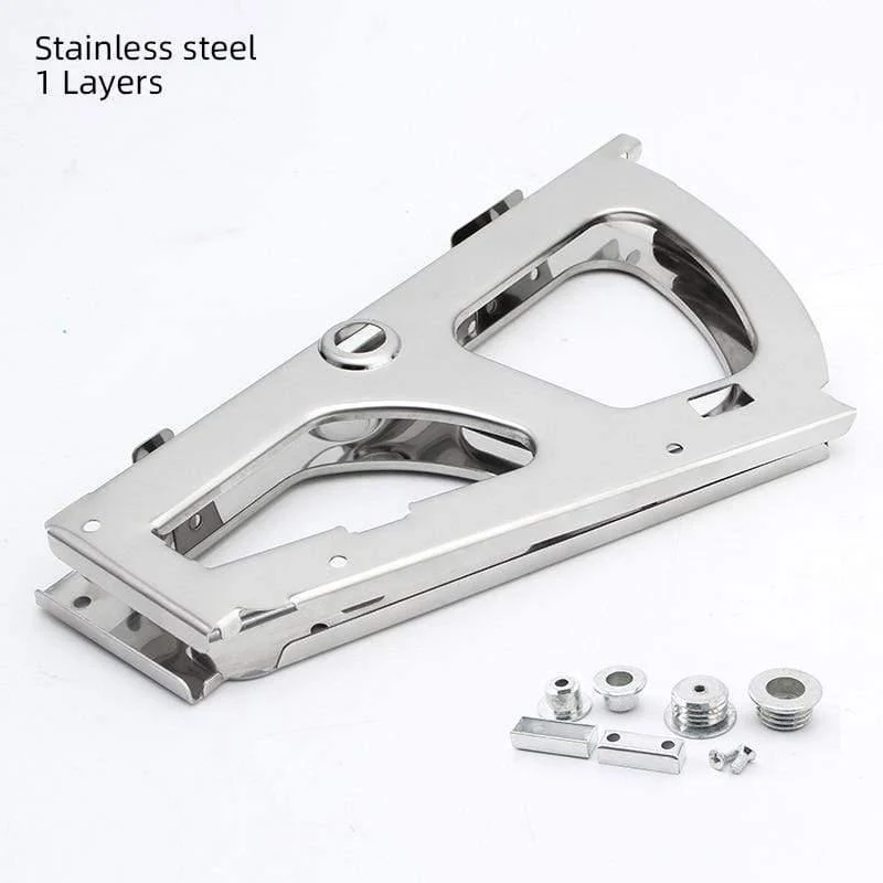 1 paar Edelstahl Möbel Scharnier Schuhe Schublade Schrank Scharnier Rack Zubehör Schuh Schrank Flip Möbel Hardware