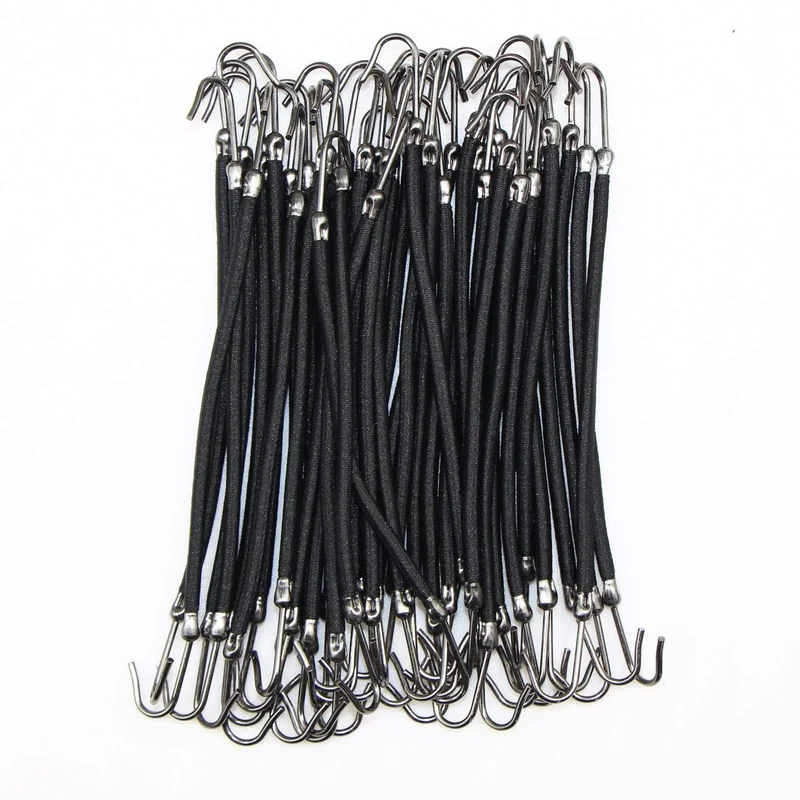 5 Stück Pferdeschwanz Gummi Elastische Haken Haarbänder für Frauen Mädchen Gummihaken Haarzubehör Styling-Tools Halter Bungee Bänder