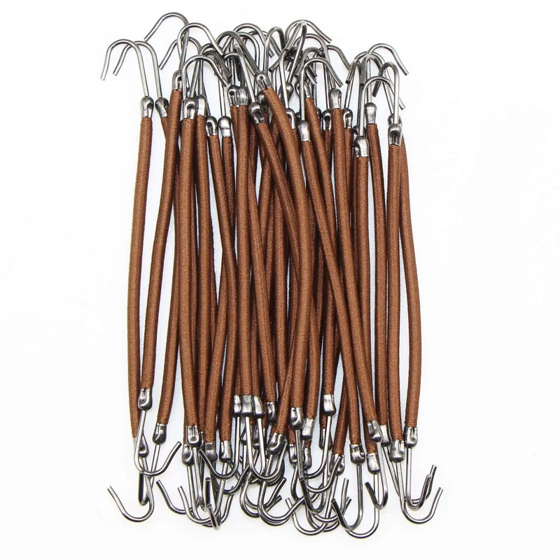 5 Stück Pferdeschwanz Gummi Elastische Haken Haarbänder für Frauen Mädchen Gummihaken Haarzubehör Styling-Tools Halter Bungee Bänder